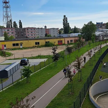 Mila Z Duzym Tarasem I Miejscem Parkingowym Apartment